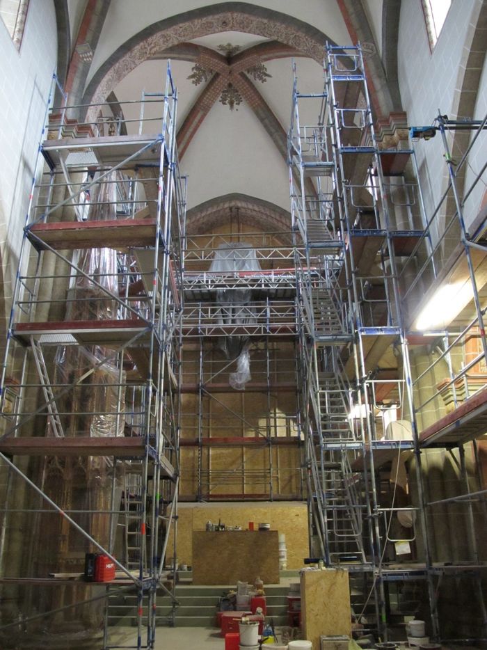 Der Dom zu Fritzlar am 05. Oktober 2012, Innenansicht